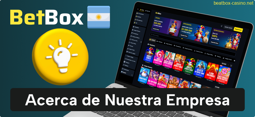 Descripción de la empresa BeatBox Casino Argentina