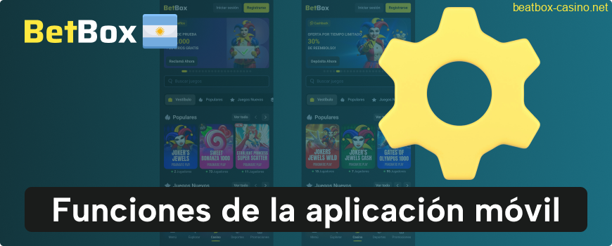 Requisitos de la aplicación de BeatBox Argentina