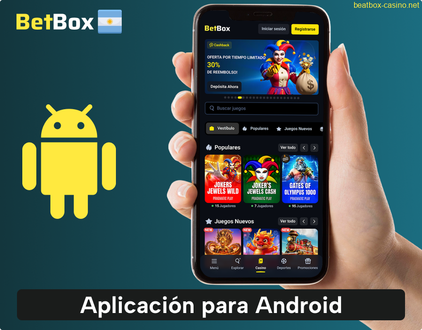 Instalar la aplicación de BeatBox AR en Android